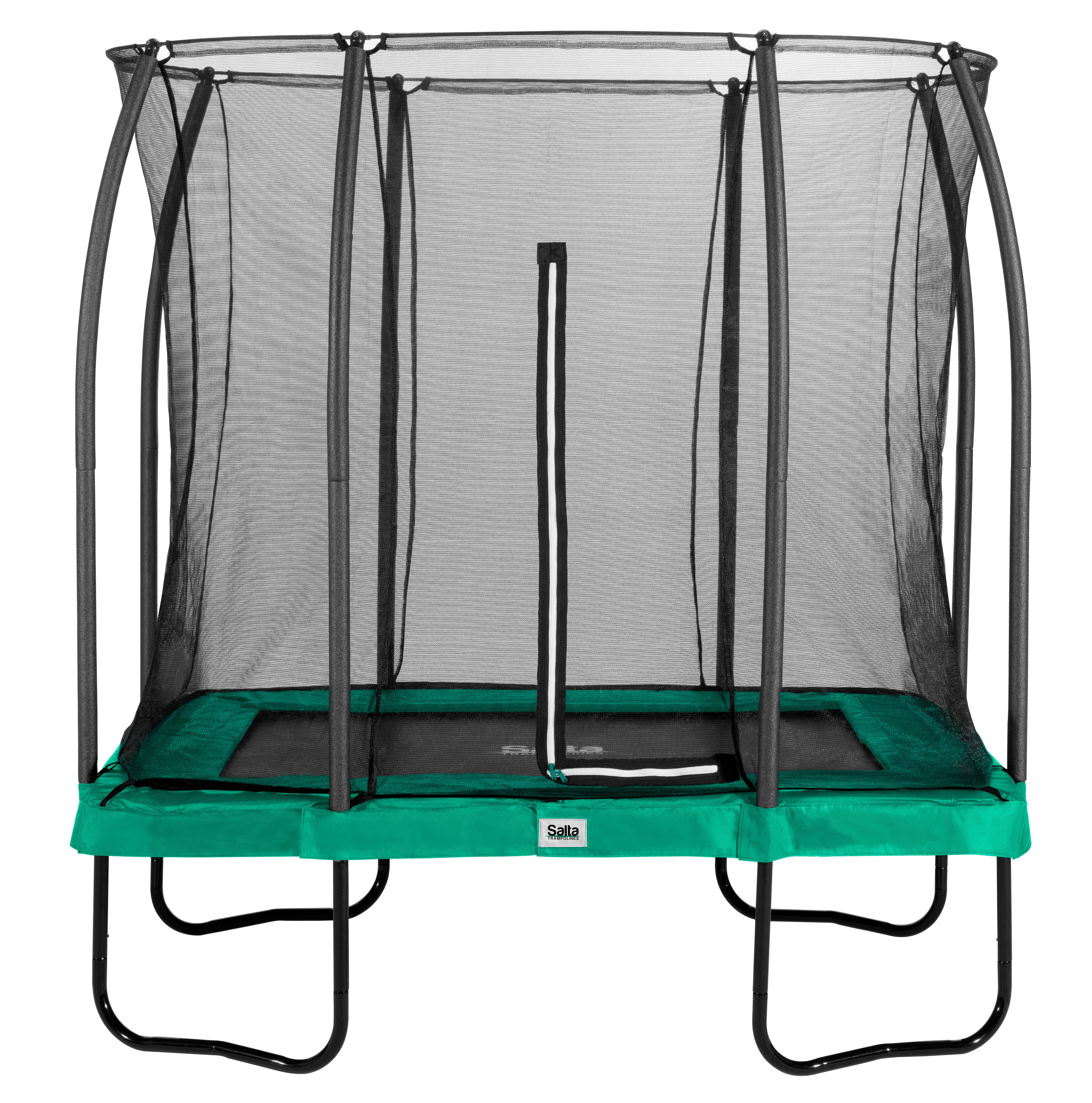 Trampolin Salta Comfort Grün - Grün, KONVENTIONELL (153/214cm) - Salta
