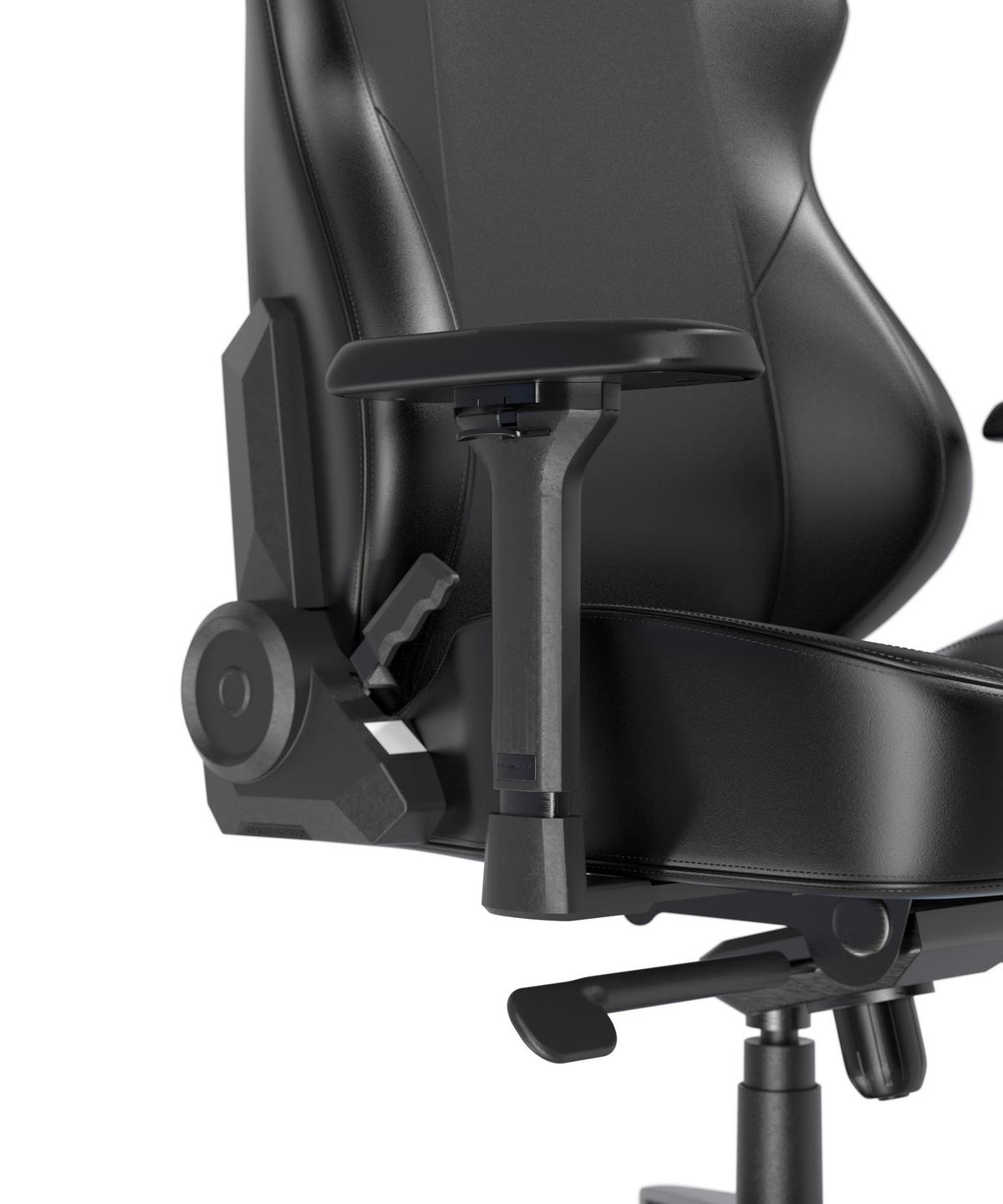 Gamingstuhl Craft Schwarz - Schwarz, KONVENTIONELL, Textil/Metall (70/132/70cm) - Dxracer