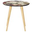 Beistelltisch Bunt - Multicolor/Naturfarben, ROMANTIK / LANDHAUS, Holz (50/49cm) - Zandiara Beistelltisch Bunt - Multicolor/Naturfarben, ROMANTIK / LANDHAUS, Holz (50/49cm) - Zandiara