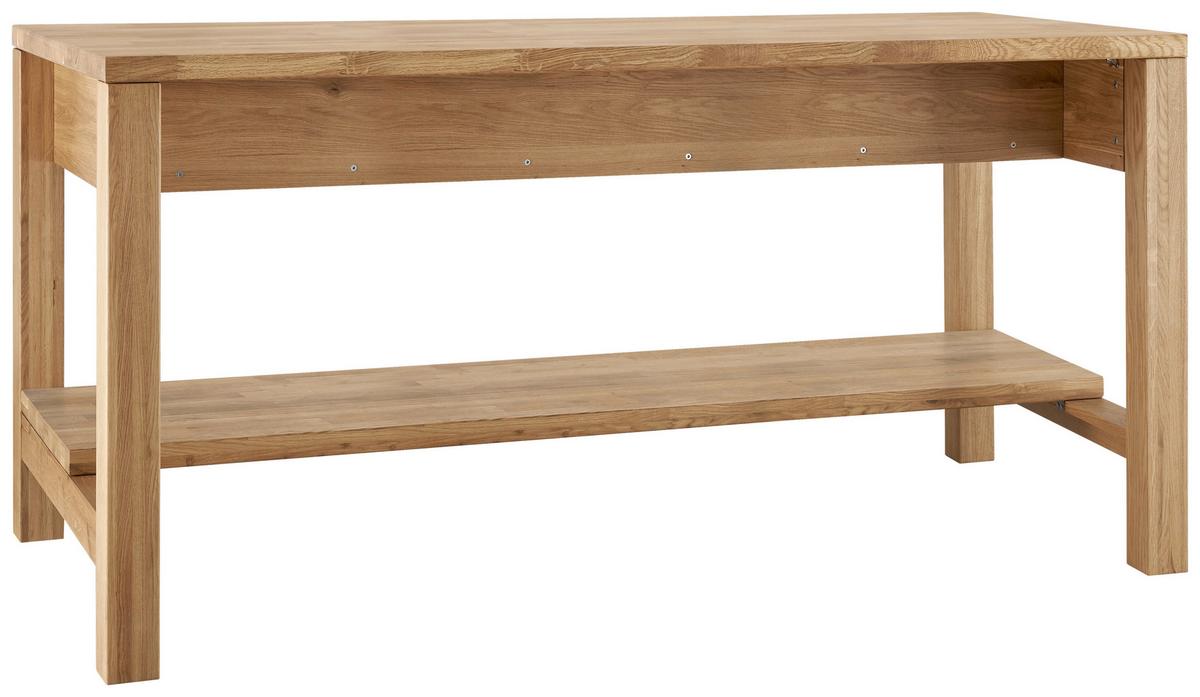 Kücheninsel Ponza I 180 o. Geräte Eiche - Eichefarben, Basics, Holz (180/91/90cm) - P & B