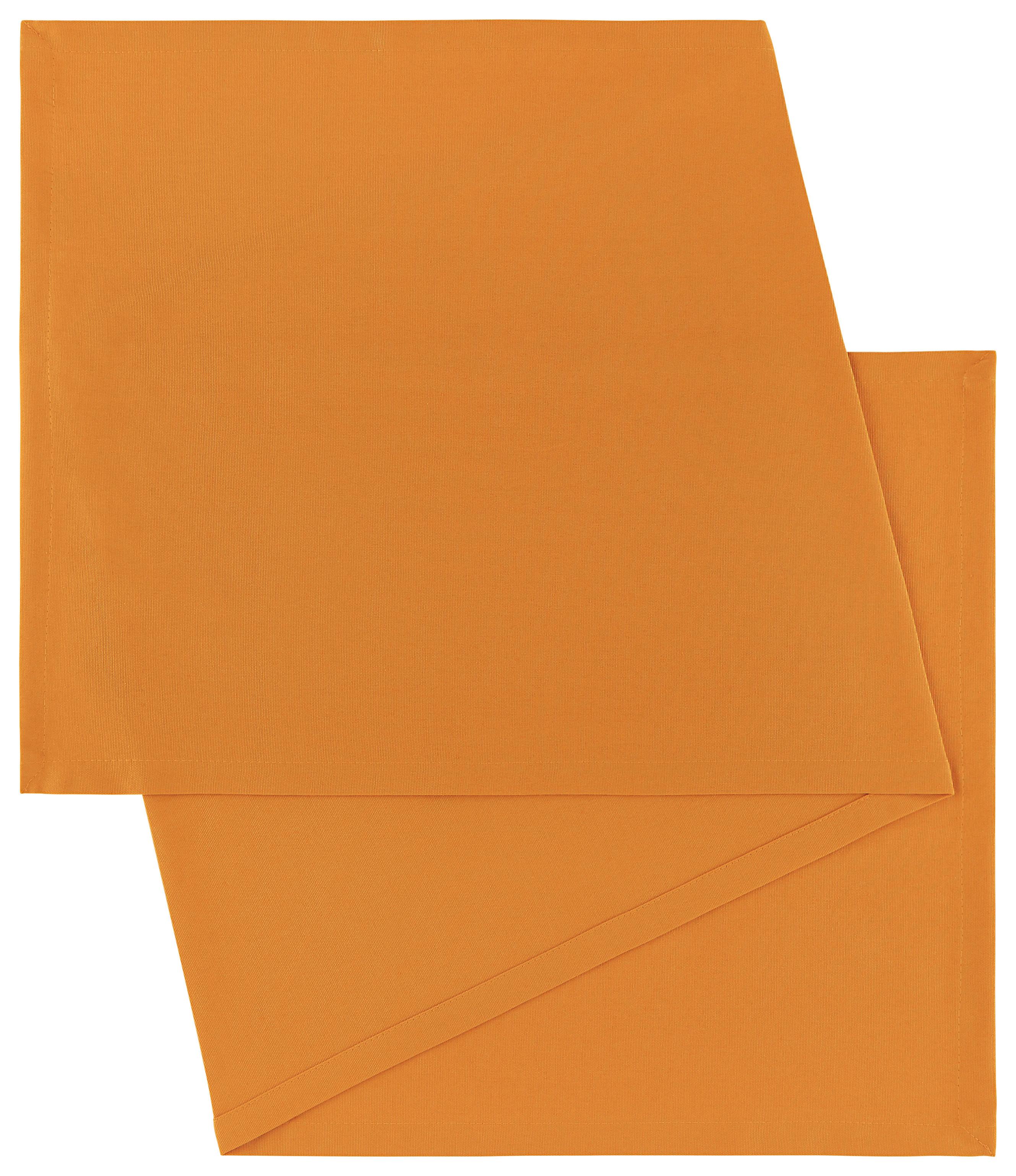 Tischläufer Steffi in Orange ca.45x150cm - Orange, Textil (45/150cm) - Modern Living