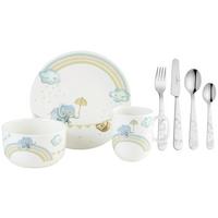 ZESTAW NACZYŃ DLA DZIECI WALK ELEPHANT VILLEROY&BOCH - różnokolorowy, Basics, ceramika (26,5/13,5/24cm) - Villeroy & Boch