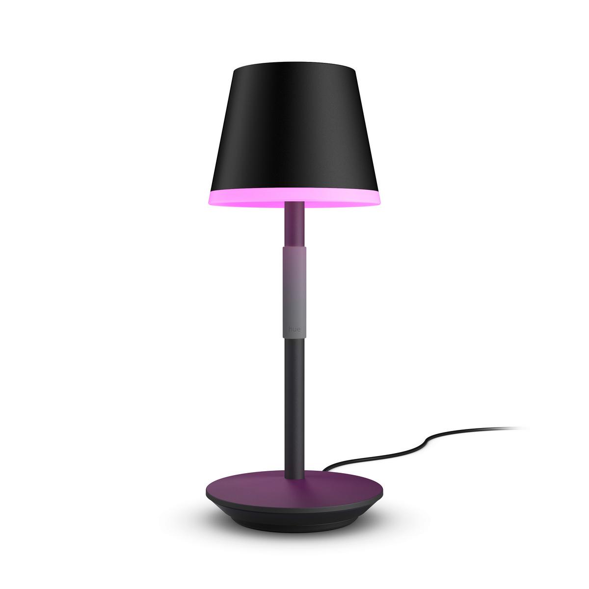 LAMPA STOŁOWA Z AKUMULATOREM 40459500 HUE PHILIPS - czarny, Design, metal (14,2/35cm) - Philips HUE