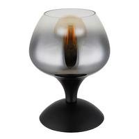 Stolna Svjetiljka Maxy - crna, Basics, staklo/metal (15/20,5cm) - Globo
