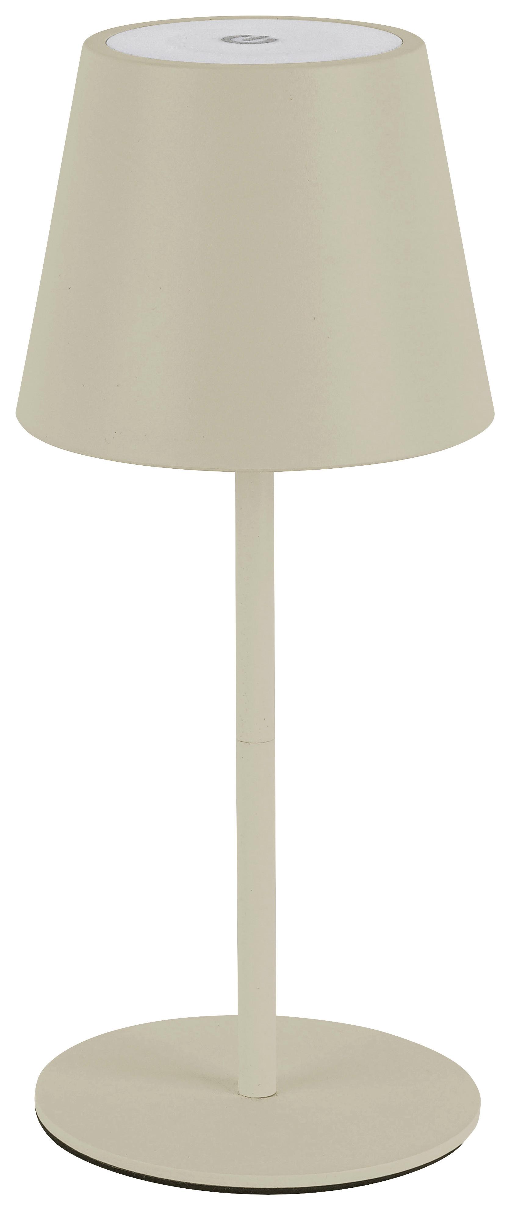 PORTABEL LAMPA NOEMI - sandfärgad, Klassisk, metall/plast (10,5/17-36cm) - Mömax