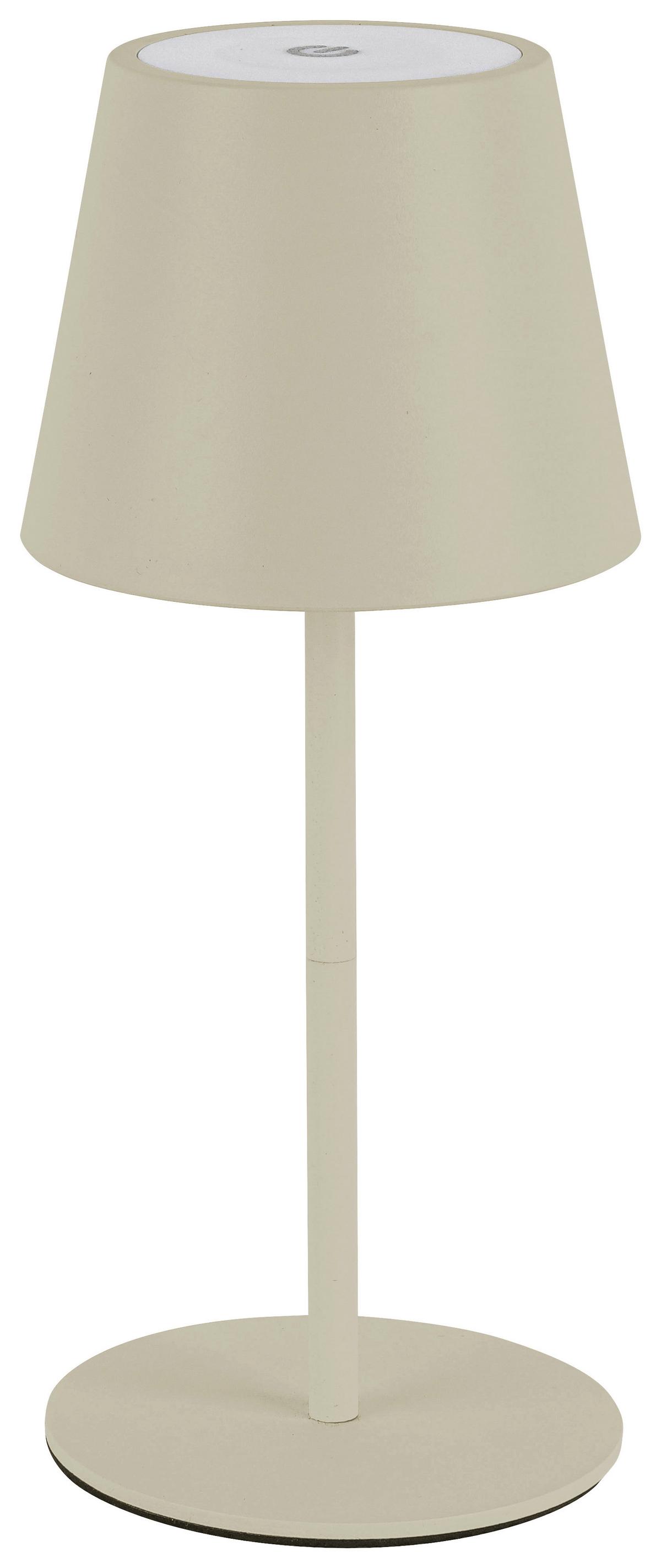 LED-Tischleuchte Noemi Sandfarben max. 3 Watt - Sandfarben, Konventionell, Kunststoff/Metall (10,5/17-36cm) - Mömax