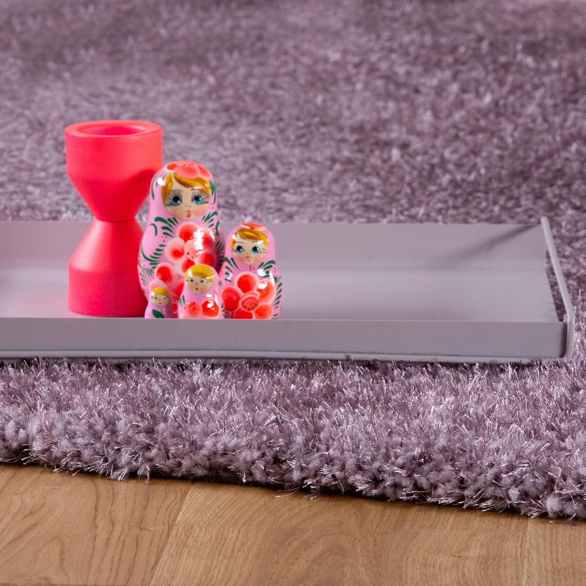 HOCHFLORTEPPICH MY EMILIA - Lila, Konventionell, Textil (80/150cm) - Novel