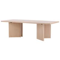 Esstisch Bassholmen ca. 240x100x74 cm Beige - Beige, Design, Holz/Holzwerkstoff (240/100/74cm) - Livetastic