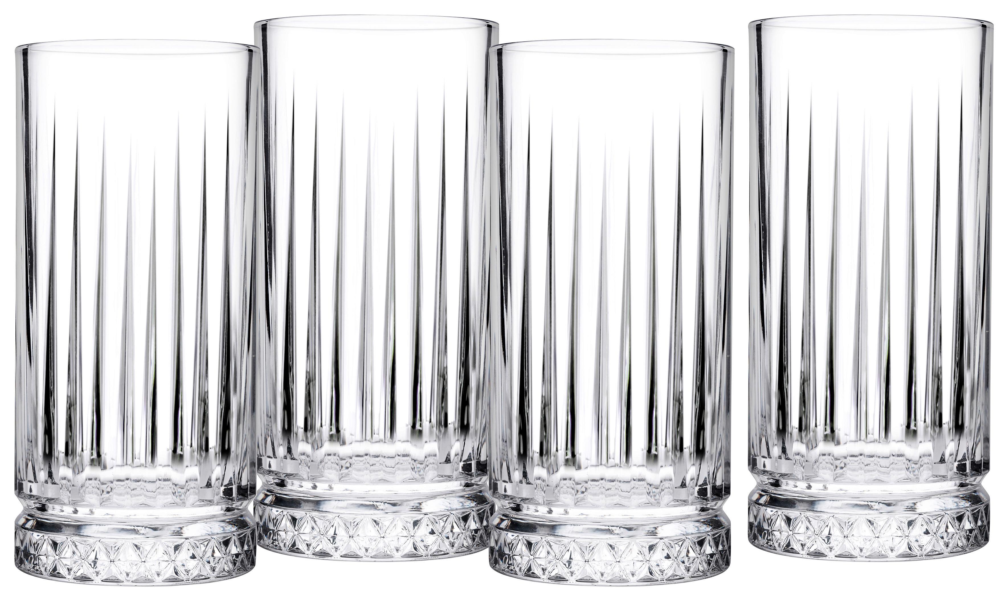 Set Kozarcev Elysia, 4-Delni - prozorno, Basics, steklo (450ml) - Creatable