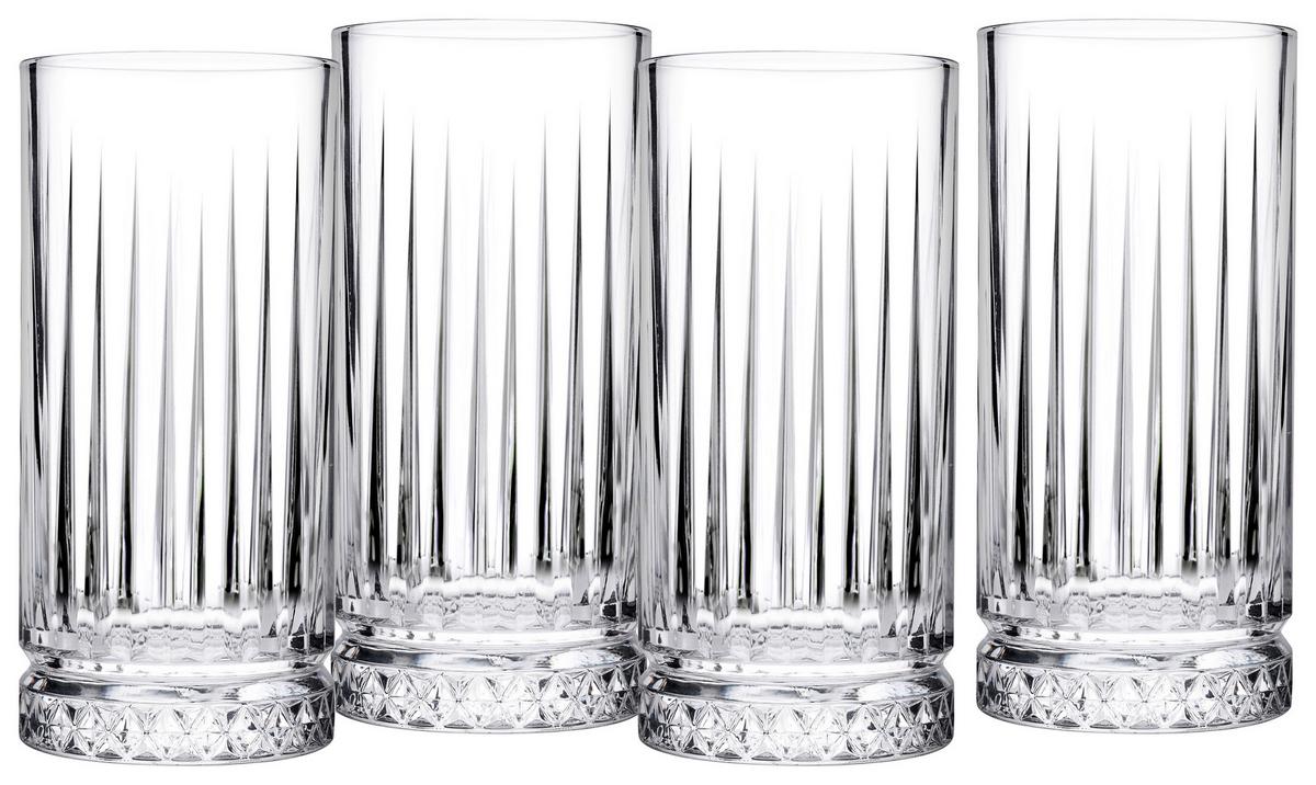 Set Kozarcev Elysia, 4-Delni - prozorno, Basics, steklo (450ml) - Creatable