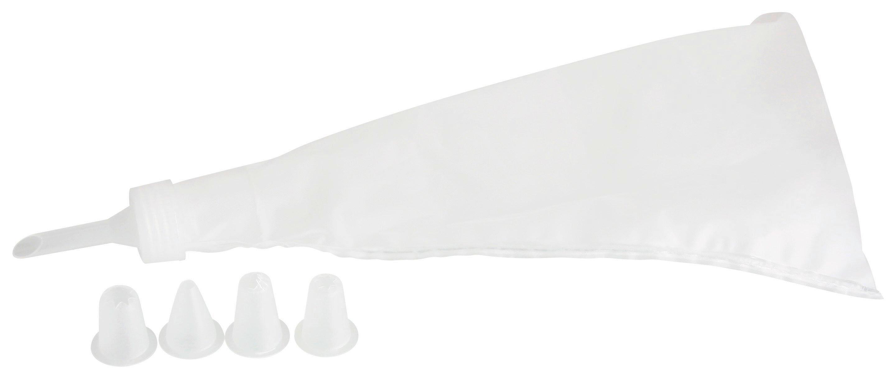 Spritzbeutel XMAS2 in Weiß - Weiß, KONVENTIONELL, Kunststoff (30cm) - Zenker