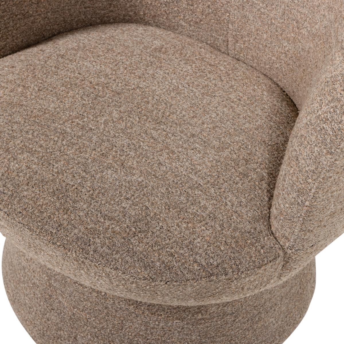Cocktailsessel Shuffle Braun - Braun, Design, Textil (73/72/71cm) - Livetastic