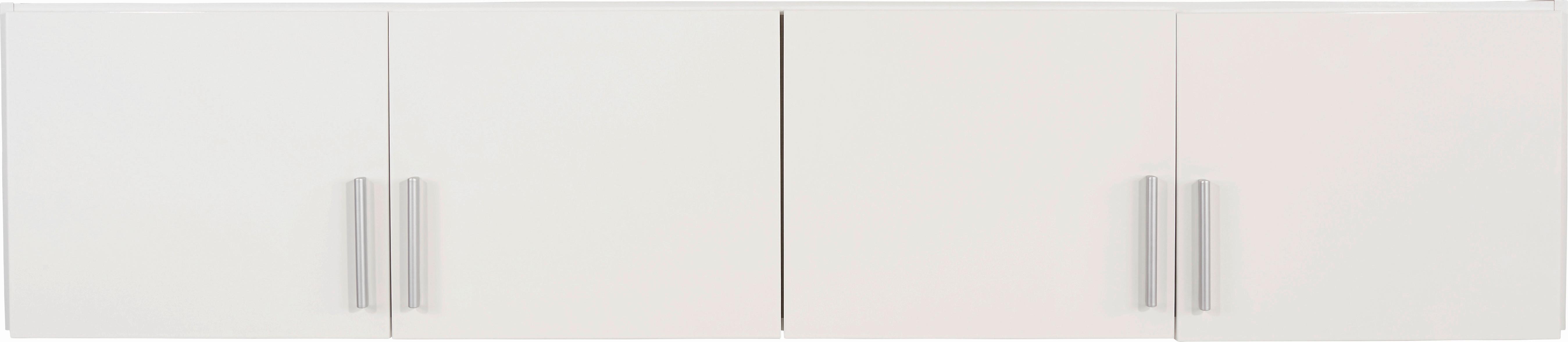 Nastavek Za Omaro Celle, Bela, Š. 181 Cm - bela/barve aluminija, Moderno, umetna masa/les (181/40/54cm) - Premium Living