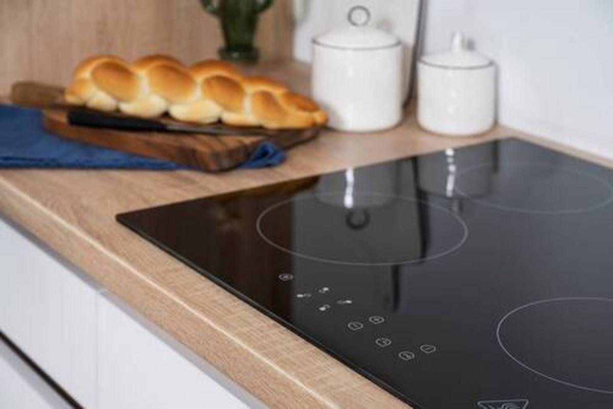 Küchenblock Premium Eiche B: ca. 280 cm - Eichefarben/Weiß, MODERN, Holzwerkstoff (280cm) - Respekta