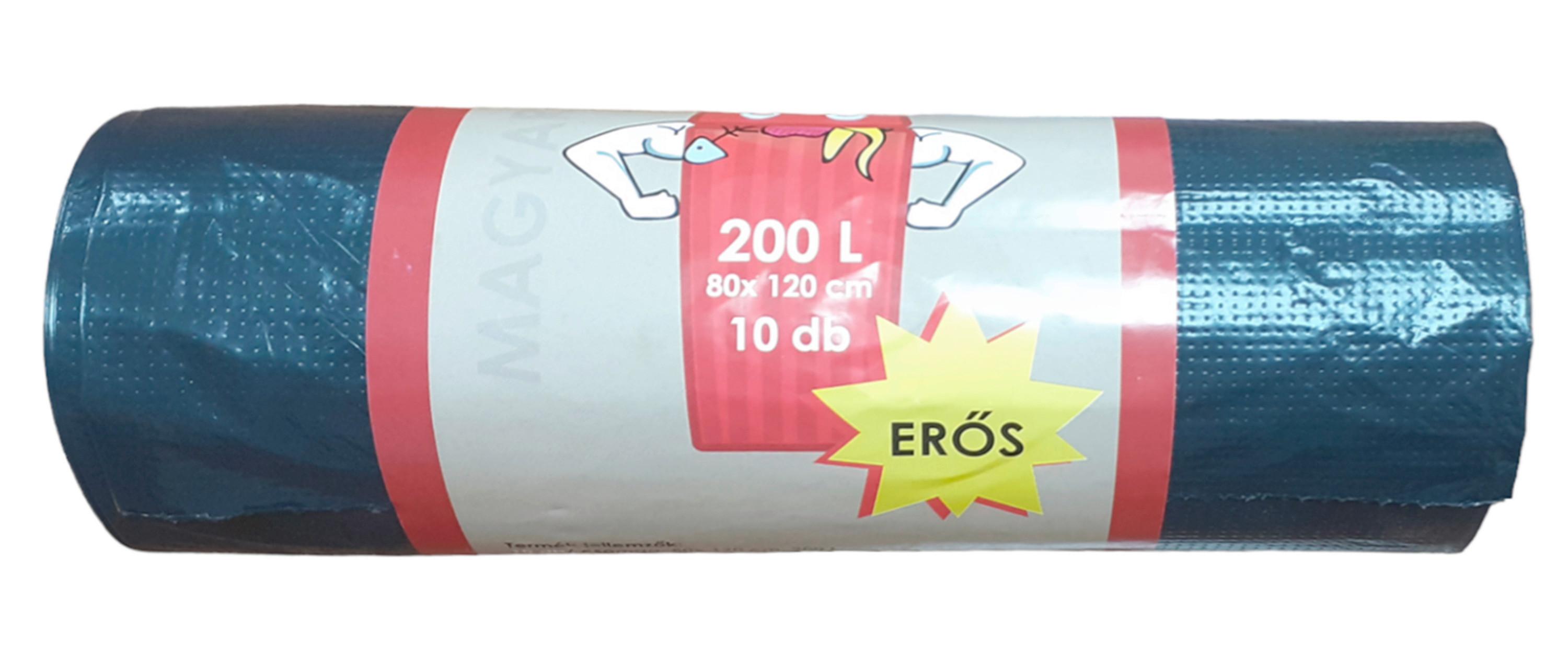 Szemeteszsák Black - fekete, műanyag (80/120cm)