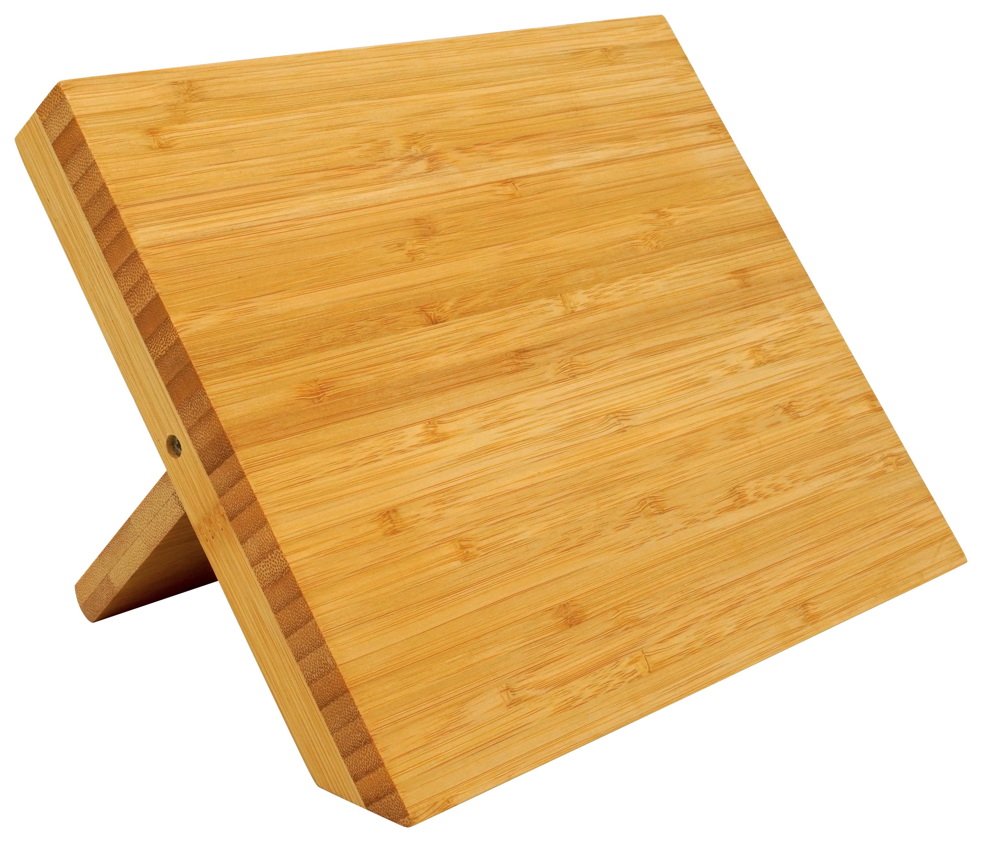 Messerblock Magnet ca. 24x20,5x2,8cm - Braun, Holz (24/20,5/2,7cm) - Premium Living