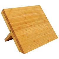 Messerblock Magnet ca. 24x20,5x2,8cm - Braun, Holz (24/20,5/2,7cm) - Premium Living