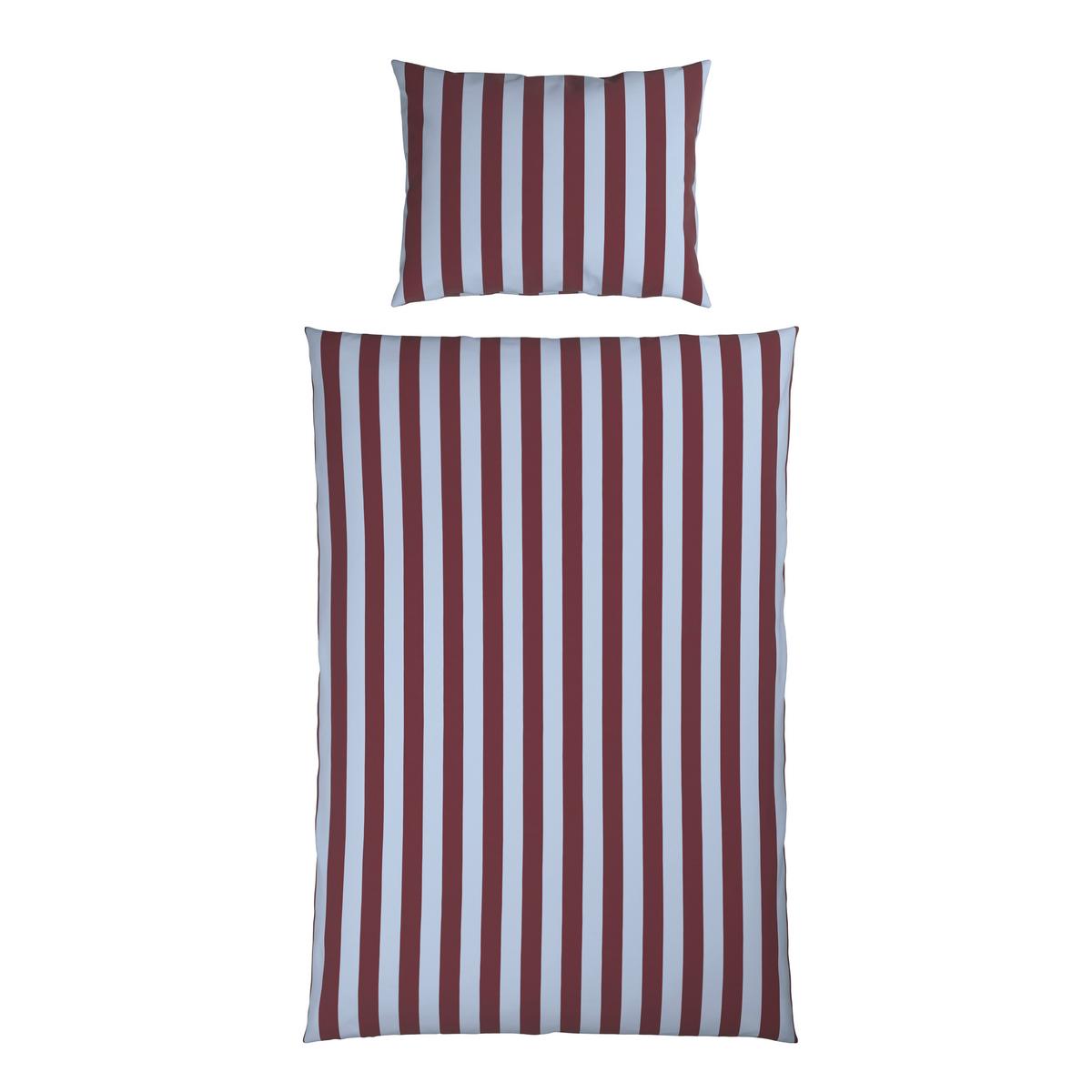 Ágyneműhuzat-garnitúra Bold Streif - mályva/kék, Modern, textil (140/200cm) - Mömax