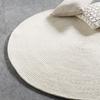 Handwebteppich Manila 1 in Naturfarben Ø ca. 100cm - Naturfarben, Basics, Textil (100cm) - Mömax