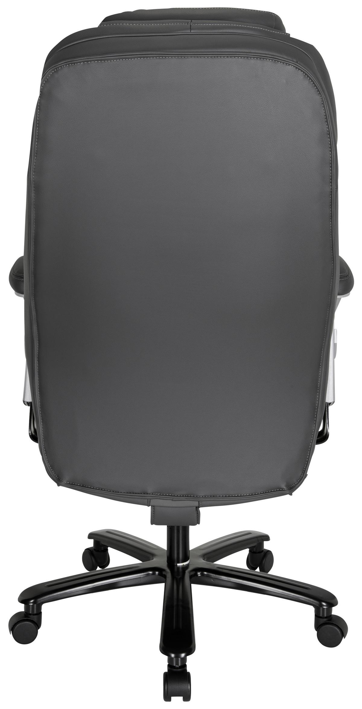 Pisarniški Stol Pullmann, Siva - srebrne barve/siva, Moderno, kovina/umetna masa (73/138/85cm) - MID.YOU