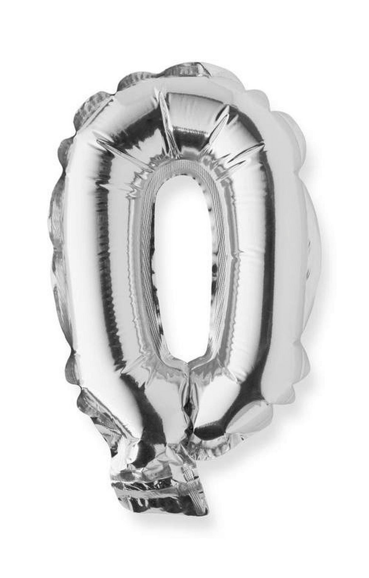 BALON NUMBERS - kolor srebrny/kolor złoty, tworzywo sztuczne (9/15cm) - Modern Living