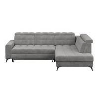 Coltar BARLETTA - gri închis, Romantik / Landhaus, textil (289/228cm) - Luca Bessoni