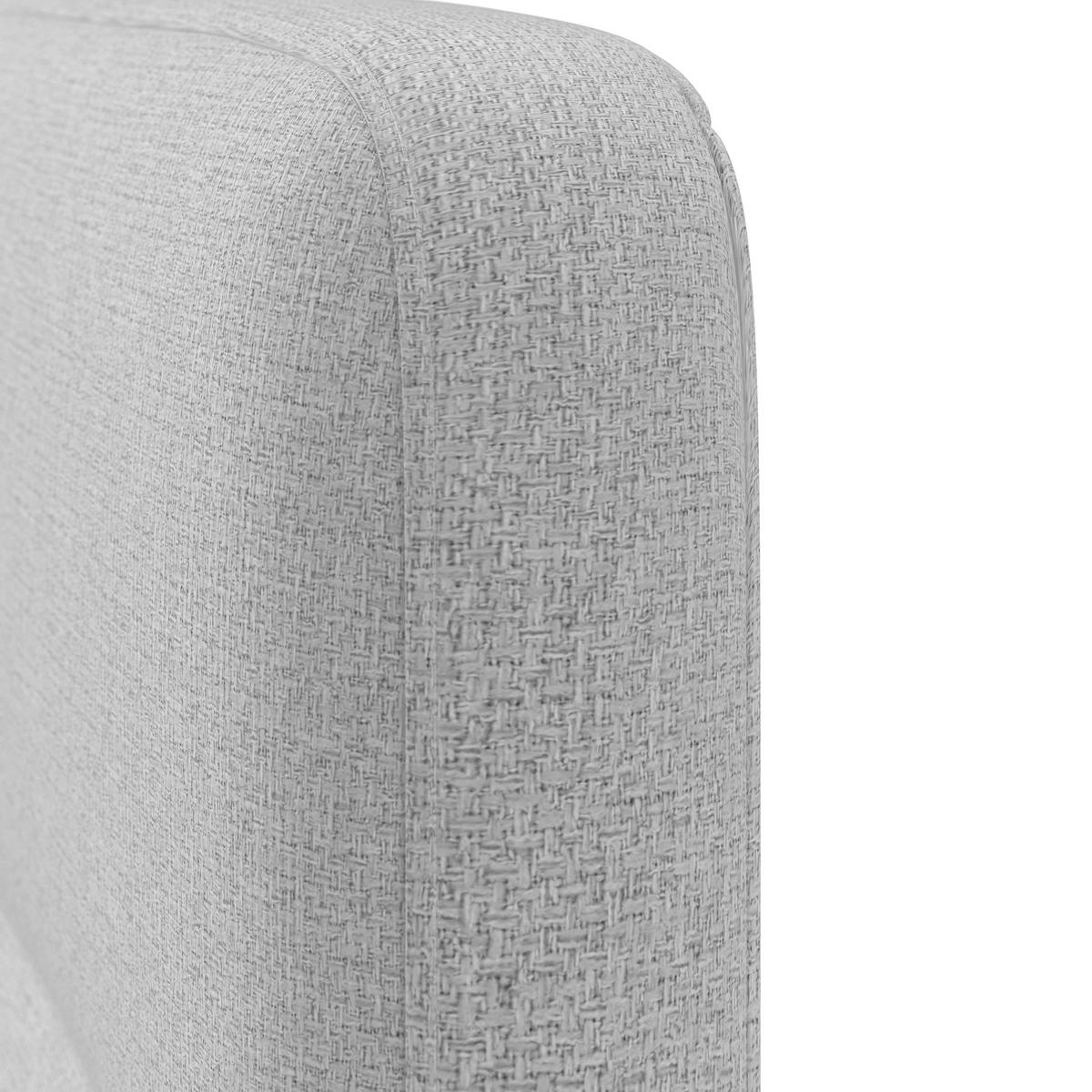 Box Ágy Marco - világosszürke, Modern, textil/fa (180/200cm) - Bessagi