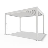 Pergola Trumpf, Biserna Barva, 3x4m - biserna, Basics, kovina (300/255/400cm) - Gardenson