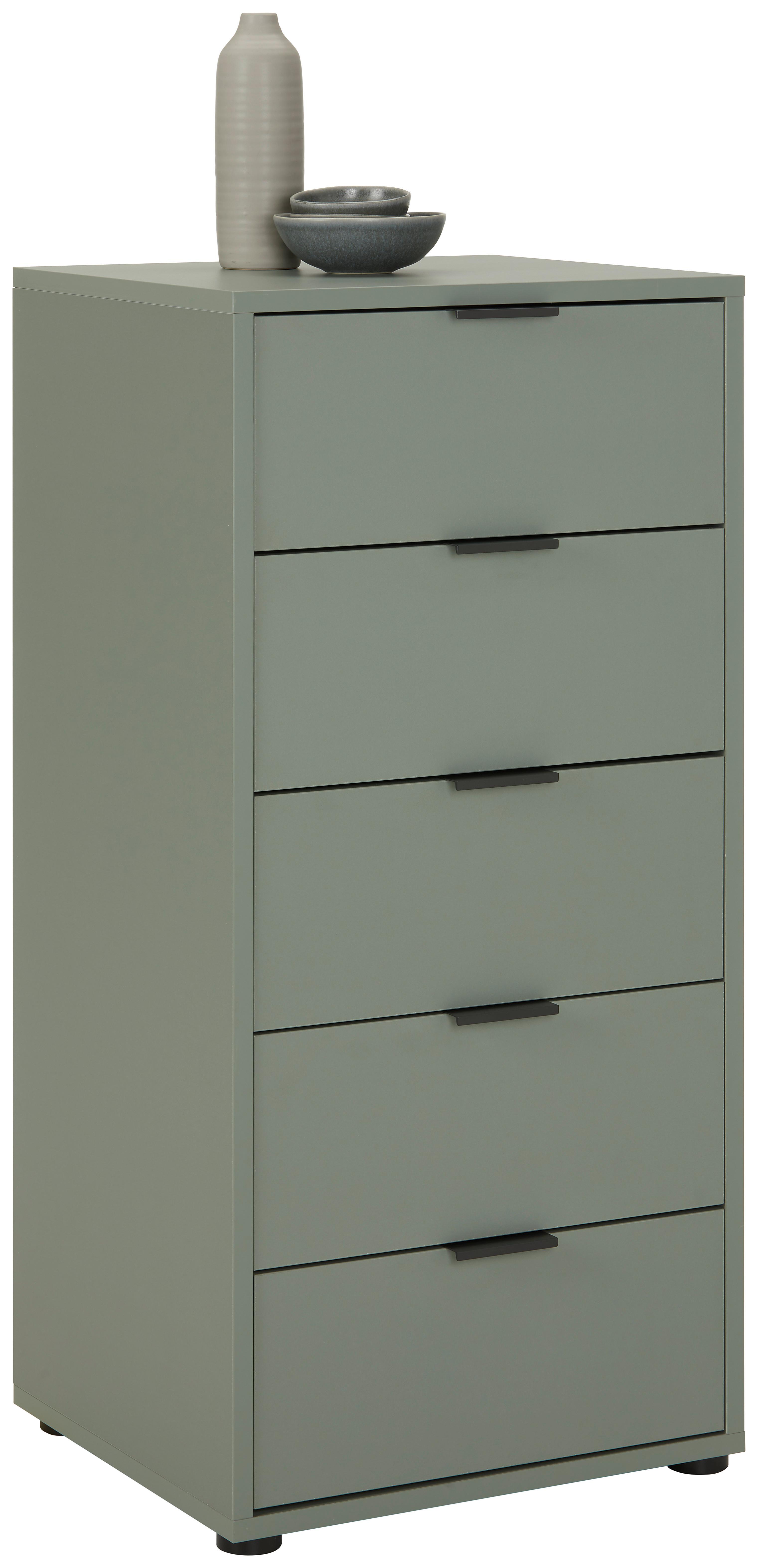 Comodă Bounty - verde salvie/verde, Modern (51/108/45cm) - Premium Living