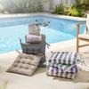 SITTKUDDE AMORE STREIF - vit/beige, textil (45/45cm) - Mömax