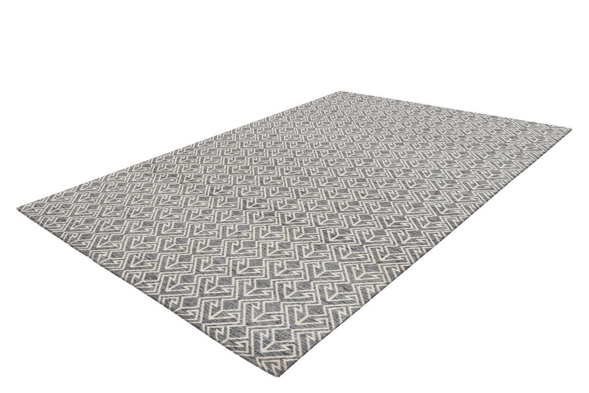 OUTDOORTEPPICH Q1I4Q-200-290-E YOGA - Creme/Grau, Trend, Textil (200/290cm) - Kayoom