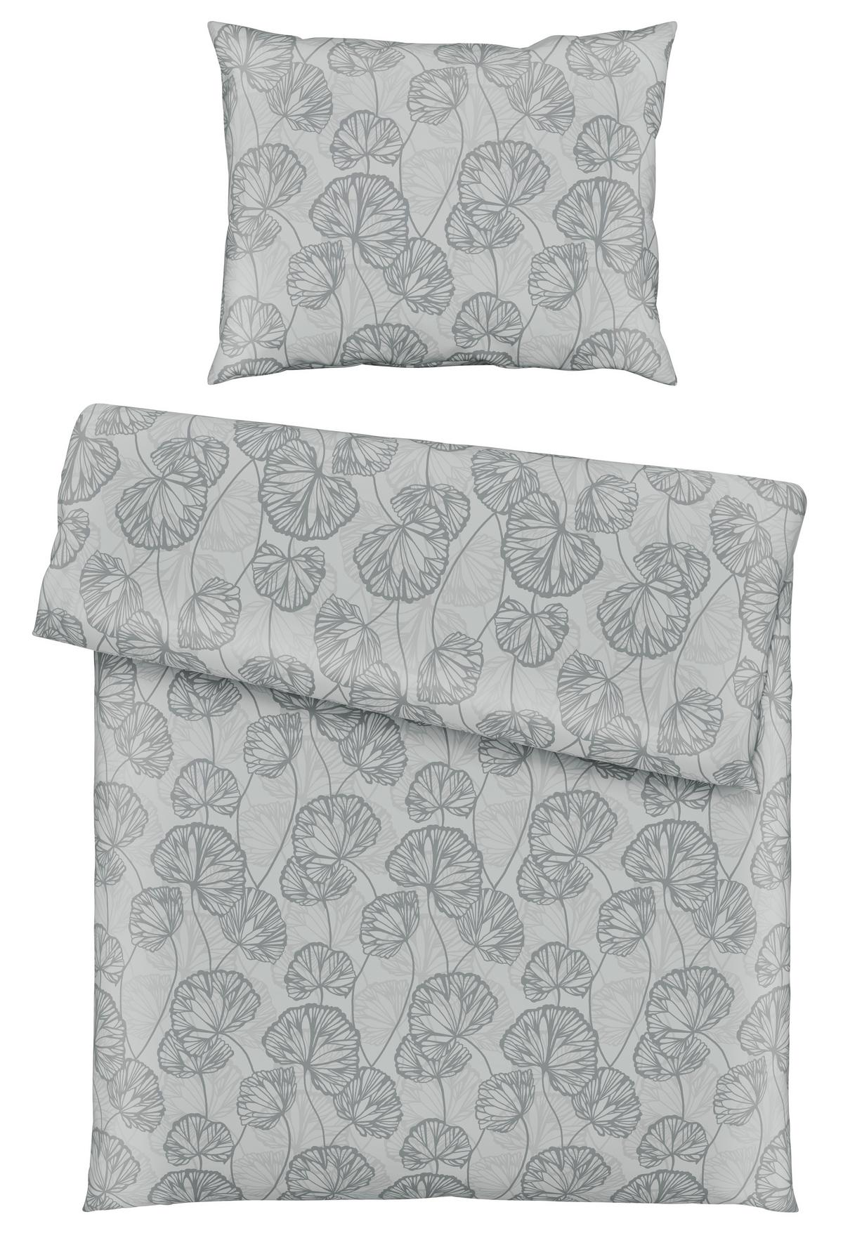 Ágyneműhuzat-garnitúra Ethens - szürke, textil (140/200cm) - Modern Living