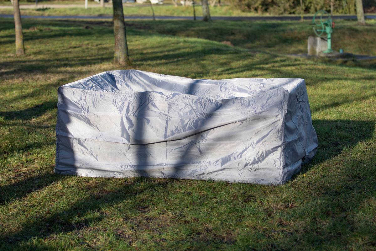 Zaščitna Prevleka Air, 205x150x85cm, Antracit - antracit, Basics, tekstil (205/150/85cm)