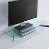 TV-BORD GO 750 RE - klar, Klassisk, glas (75/12/25cm) - Mömax