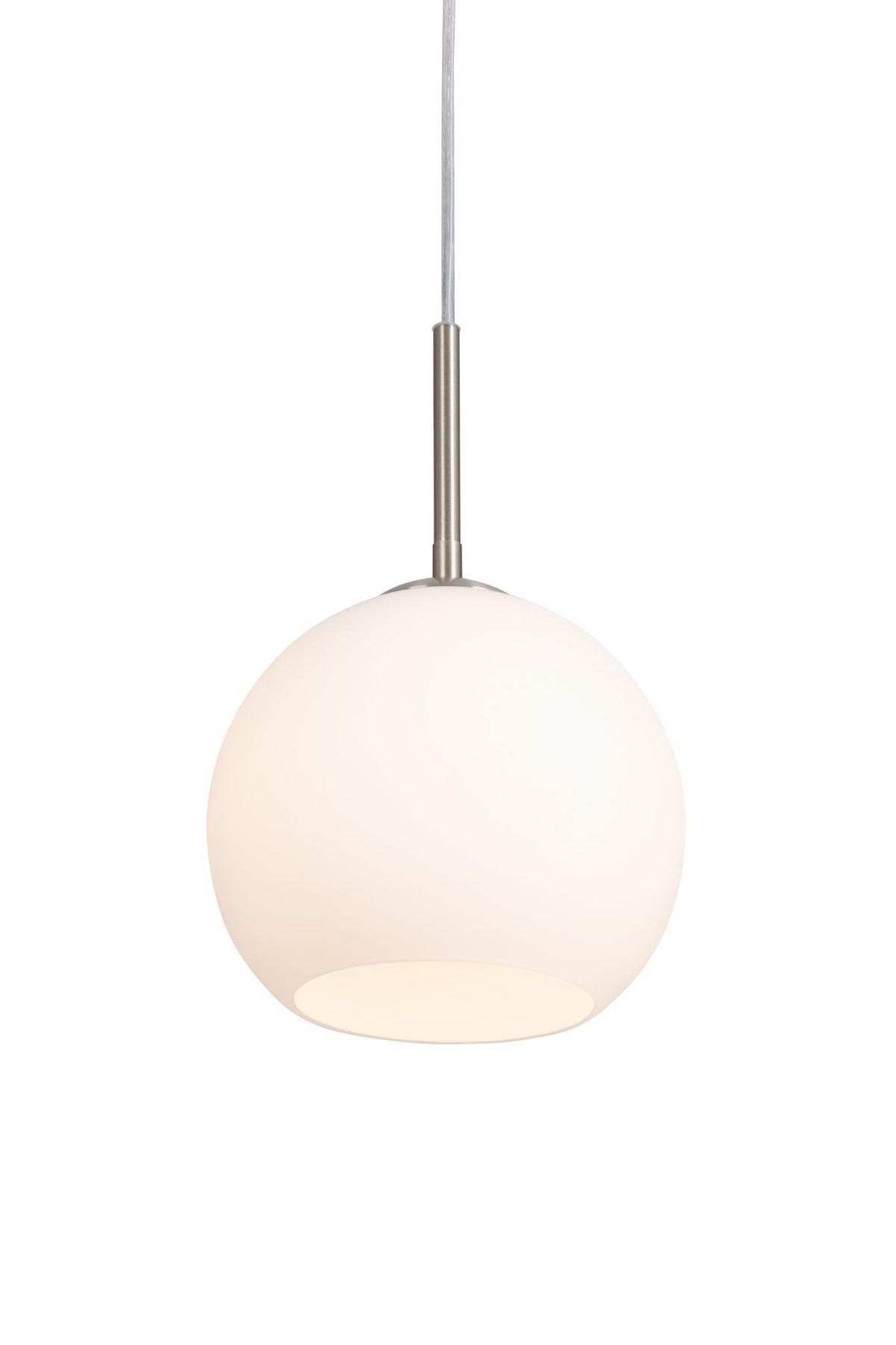 LAMPA WISZĄCA LEONIE *SBN* - opal, Basics, metal/szkło (110/20/150cm) - Novel