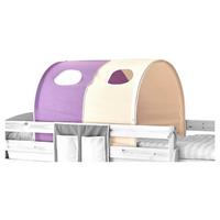 Tunnelset "Tunnelset", lila/beige - Beige/Lila, KONVENTIONELL, Textil/Metall (100/73/87cm) - MID.YOU