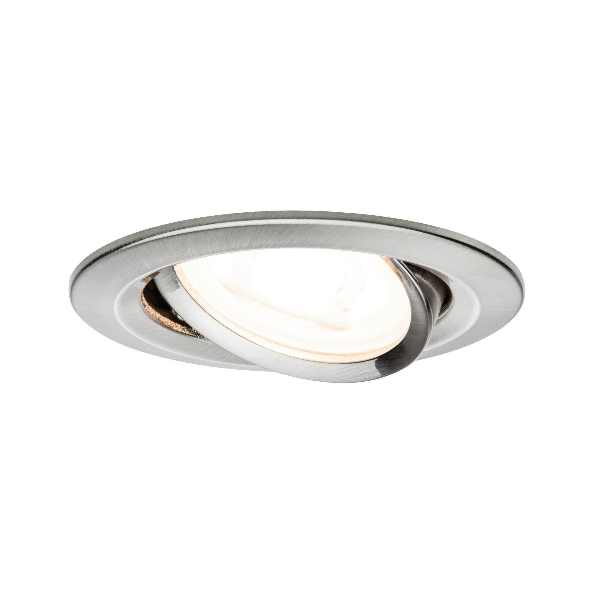 Deckenleuchte Nova in Alufarben max. 6,5 Watt - Basics (8,4cm) - Paulmann