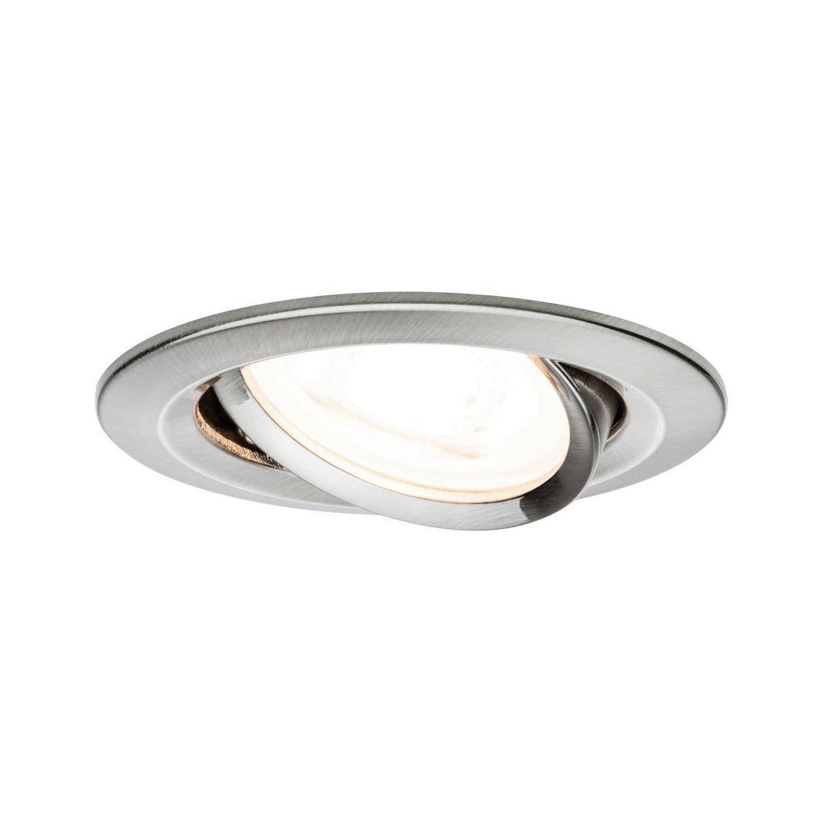 Deckenleuchte Nova in Alufarben max. 6,5 Watt - Basics (8,4cm) - Paulmann