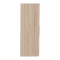 Hängeelement Siena Eichefarben - Chromfarben/Eichefarben, MODERN, Glas/Holzwerkstoff (45/125/32cm) - Premium Living
