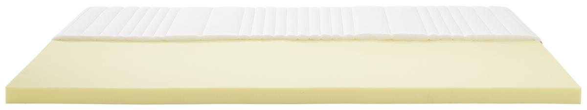 Topper Visco-Fit ca. 200x200cm - Weiß, Textil (200/200cm) - Nadana