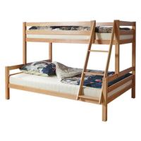 Pograd Maxim, Bukev, Masivno - barve bukve, Moderno, les (140/200cm) - MID.YOU