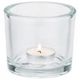 Držalo Za Čajno Svečko Silke - črna/siva, Moderno, steklo (9/8cm) - MÖMAX modern living