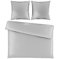 Bettwäsche Alex Uni XXL ca. 200x220cm - Platinfarben, MODERN, Textil (200/220cm) - Premium Living