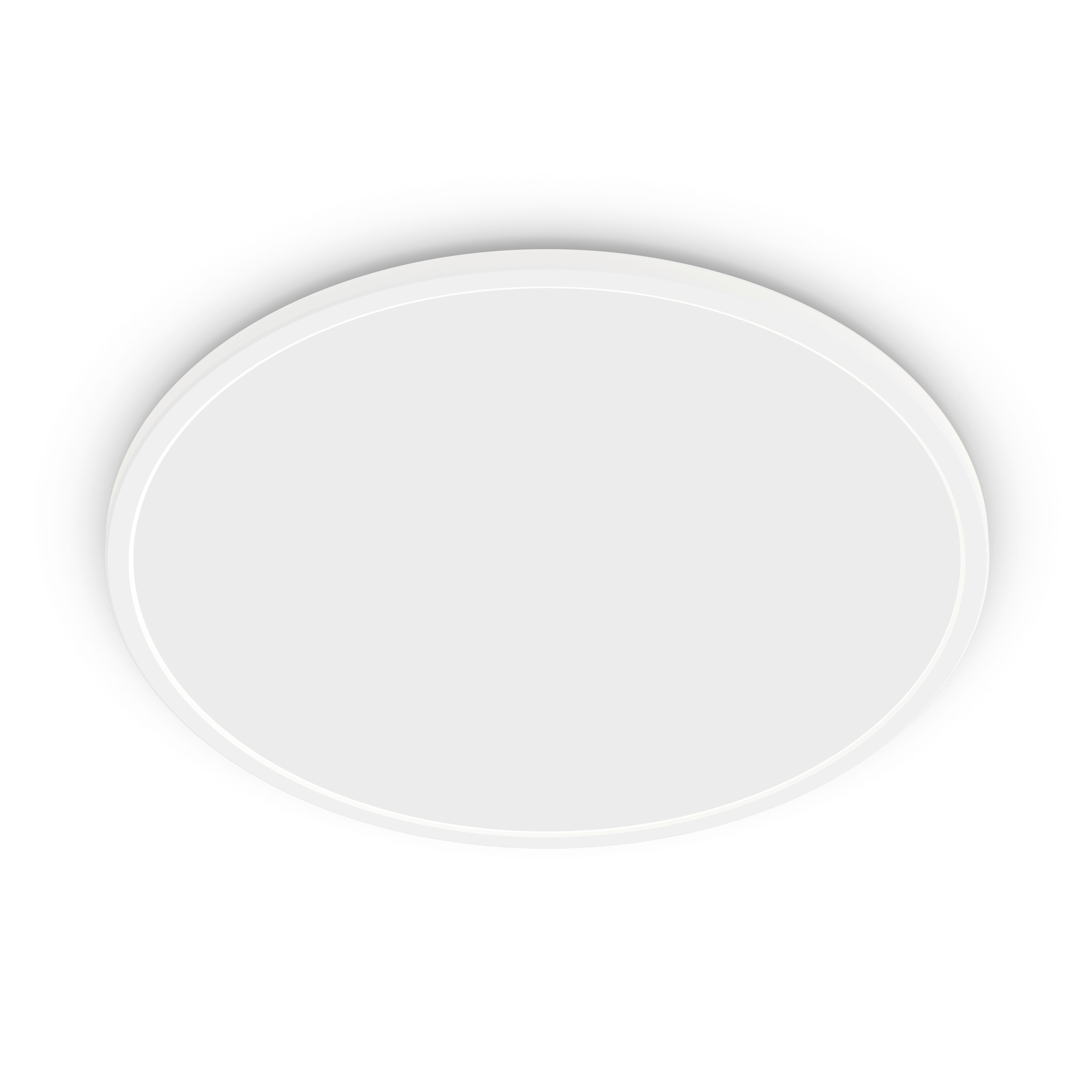LAMPA SUFITOWA 32706100 SUPERSLIM - biały, Konventionell, tworzywo sztuczne (42,5/43/2,8cm) - Philips