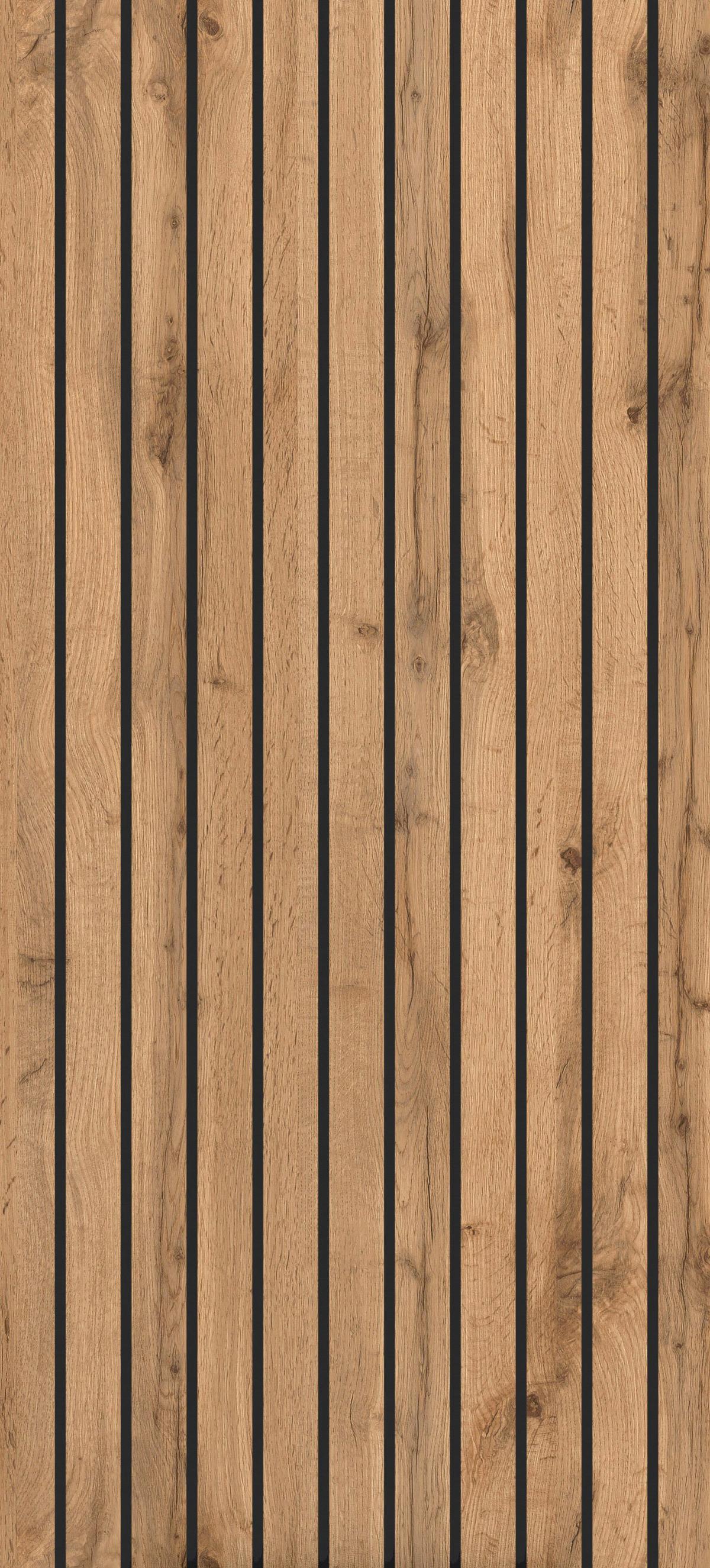 Midischrank Jakarta in Schwarz/Eiche Wotan - Eiche Wotan/Schwarz, Modern, Holzwerkstoff/Kunststoff (30/130/35cm) - Mömax