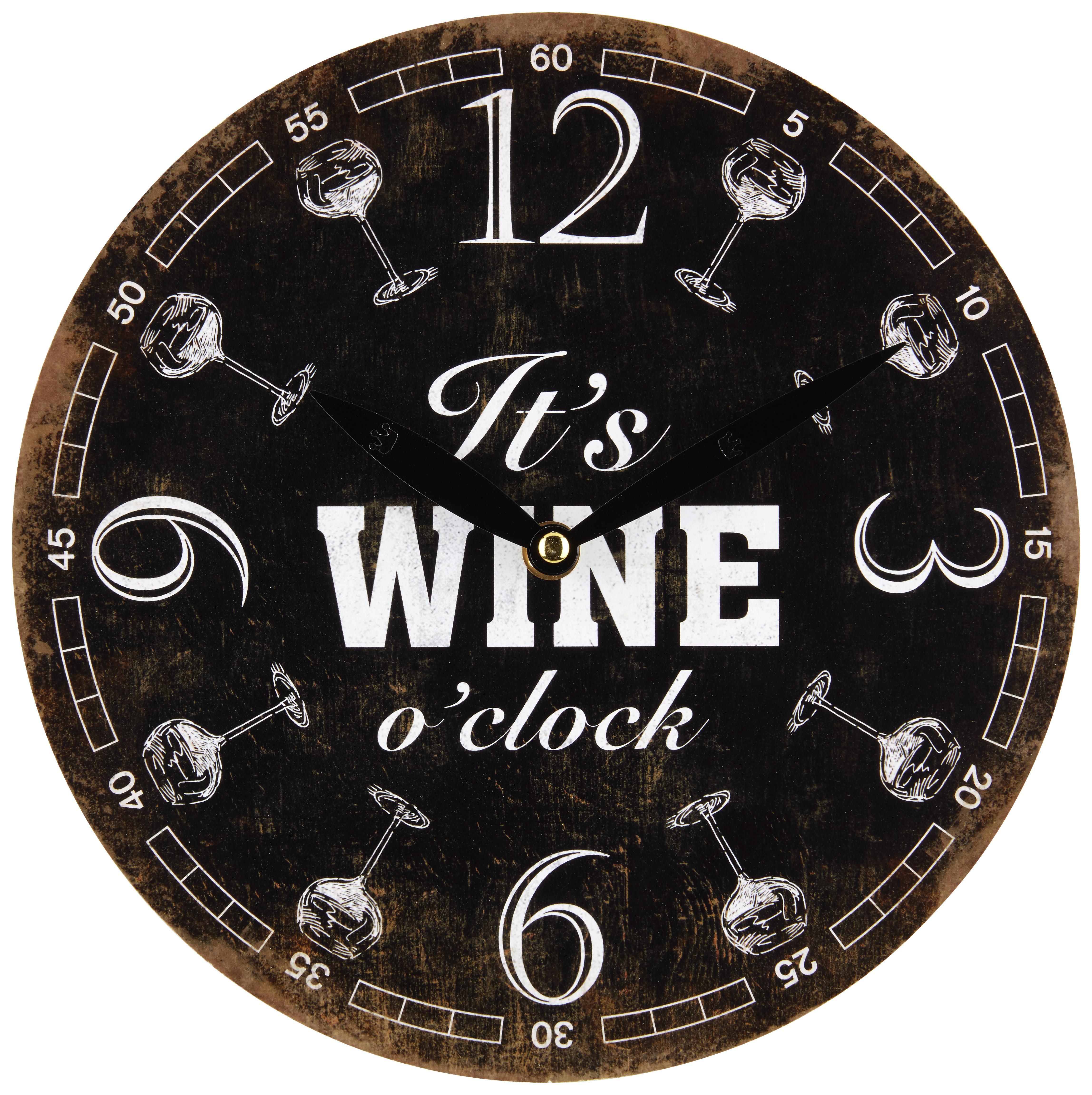 Wanduhr In Braun Und Weiss Online Bestellen