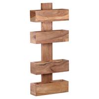 Újságtartó Mid.you - akáciaszínű, Modern, fa (30/72/10cm) - MID.YOU