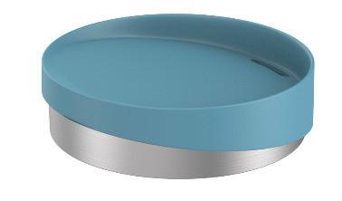 Szappantartó Chris - kék, Modern, Üveg (11/3cm) - Premium Living