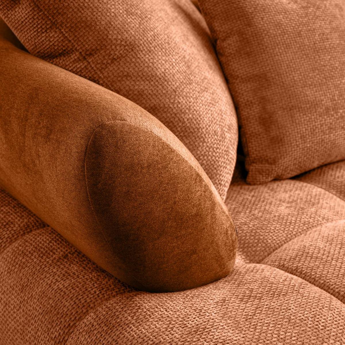 Coltar LARGO N - arămiu, Modern, textil (262/184cm) - Modern Living