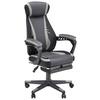 KONTORSSTOL CLIO -EXKLUSIV- - grå/svart, Modern, metall/textil (64/110-117-5/60,5cm) - Mömax